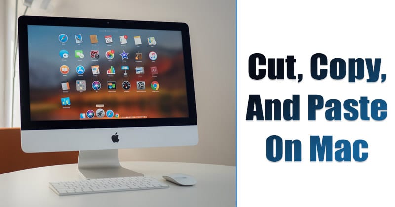 How to Cut, Copy, and Paste On a MAC PC & Macbook