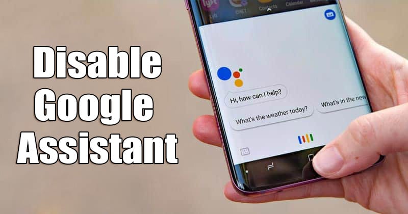How to Disable Google Assistant on an Android Device