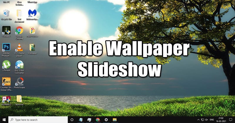 How to Set Up a Wallpaper Slideshow in Windows 10 PC - 83