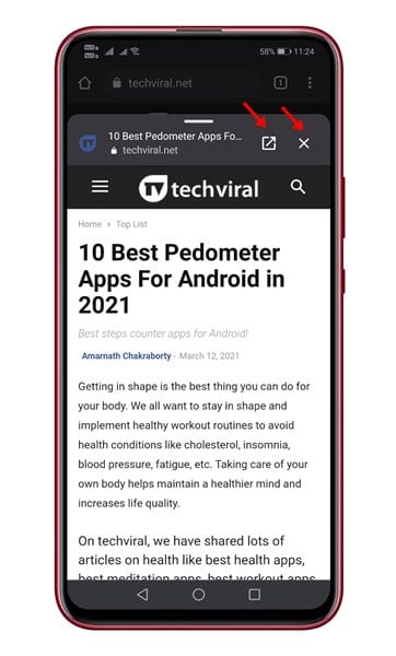 How to  Preview  Webpages in Chrome For Android Without Opening Them - 14