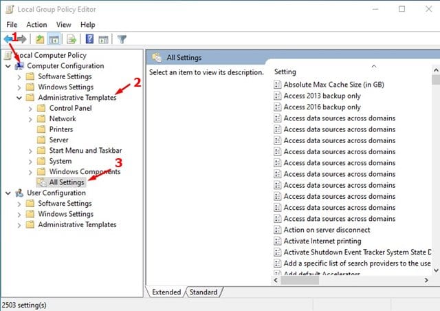 How To Reset All Local Group Policy Settings On Windows 10 | technority
