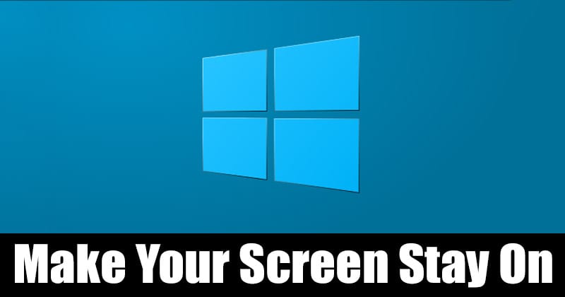 How to Stop Windows 10 From Turning Off Your Screen Automatically