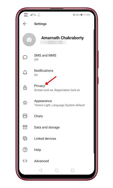 How to Lock Signal App With Pin or Fingerprint On Android - 65