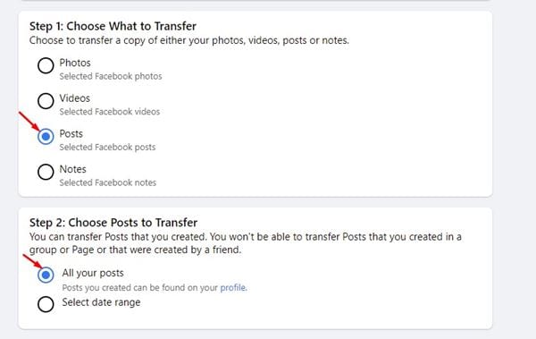 How to Transfer All Facebook Text Posts to Google Docs - 23