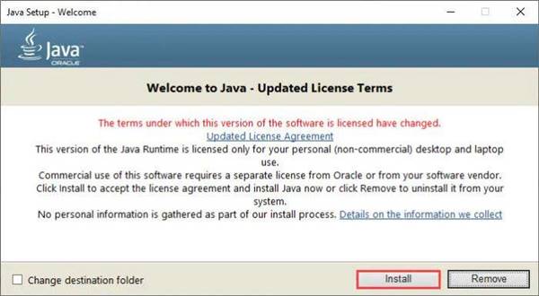 How To Install Java 8 Update 291