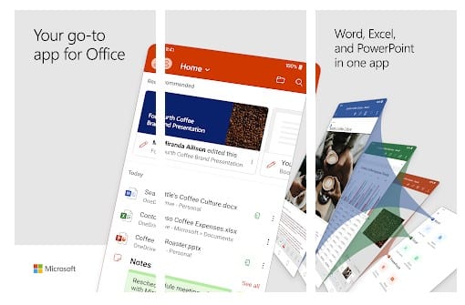 Používejte mobilní aplikace Microsoft Office