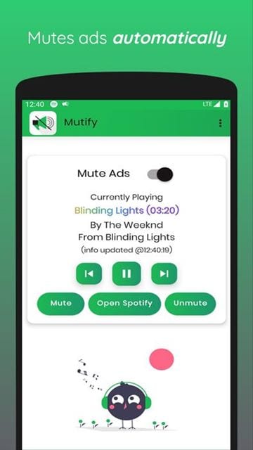 Mute Ads on Spotify
