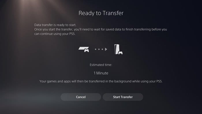 Transfer Data from Your PS4
