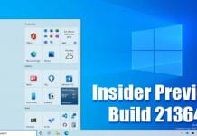 Windows 10 Insider Preview Build 21364 - Features, Fixes & Installation