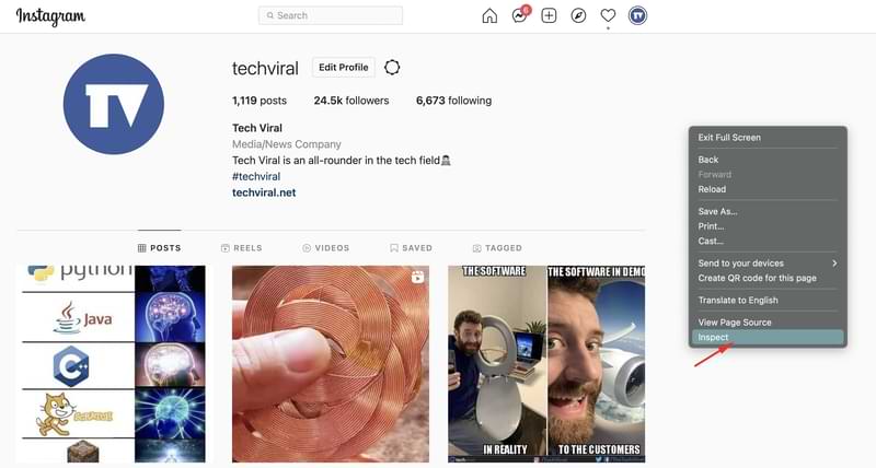 How To Post An Instagram Story From A Pc Laptop In 2022 | techviral