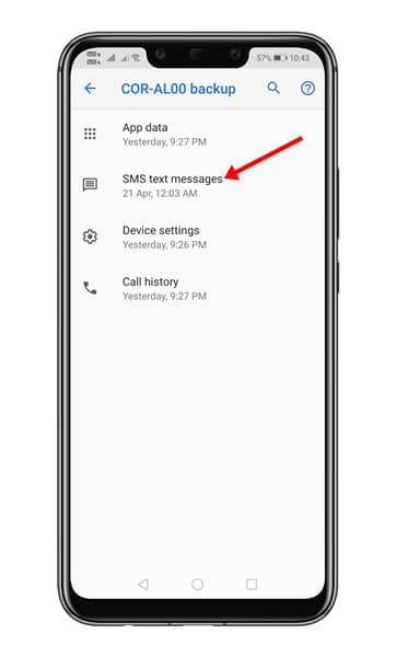 How to Backup   Restore SMS On Android  Without Third Party App  - 29