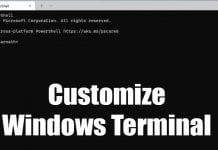 How to Customize Windows Terminal