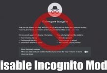How to Disable Incognito Mode in Google Chrome Browser