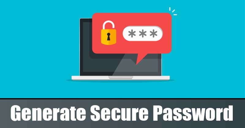 How to Generate Secure Password with Google Chrome