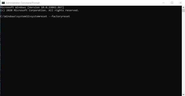 How to Reset Windows 10 via CMD  Command Prompt  - 30