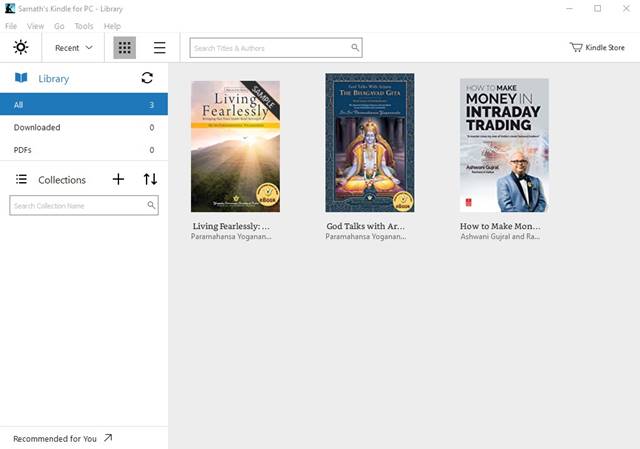 ope pdf in kindle app sync progress