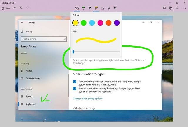 where to download snip and sketch tool windows 7