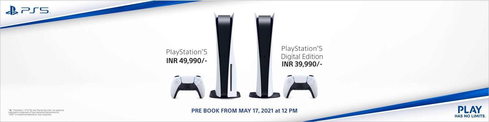 Sony PS5 Restock  Pre Booking to Start from May 17 on Amazon  Flipkart   Sony Center - 81