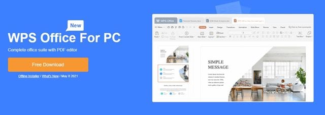 instal the new version for mac WPS Office