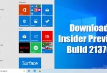 Download Windows 10 Insider Preview Build 21376
