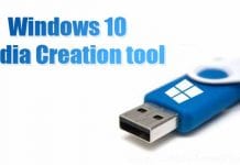 Use Windows 10 Media Creation tool