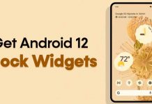 How to Get Android 12 Clock Widgets on any Android Device