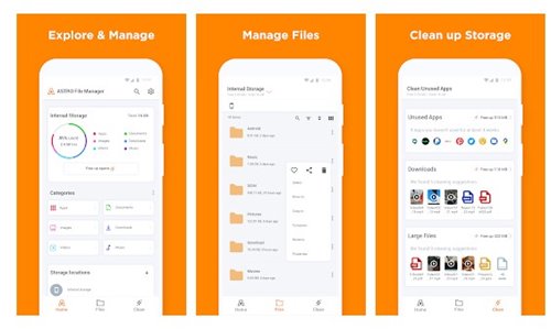 Astro File manager