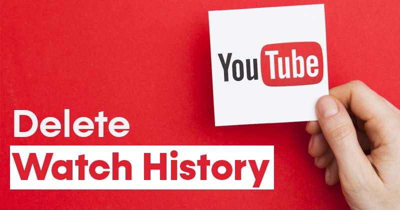 How to Delete YouTube Watch History on PC/Mobile