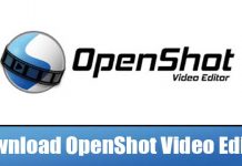 OpenShot Video Editor offline installer