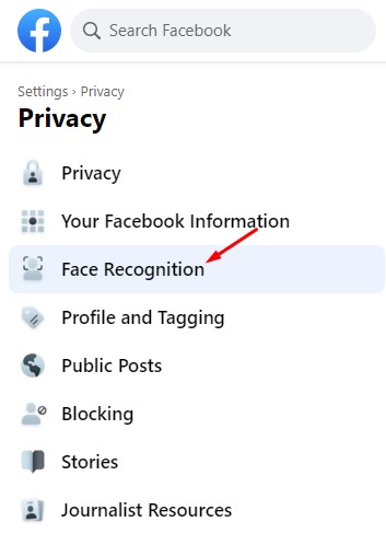 How to Turn off Facial Recognition Feature of Facebook - 34