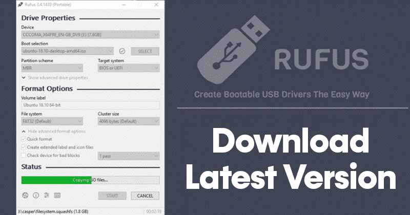 Download Rufus 3.14 Latest Version for Windows PC