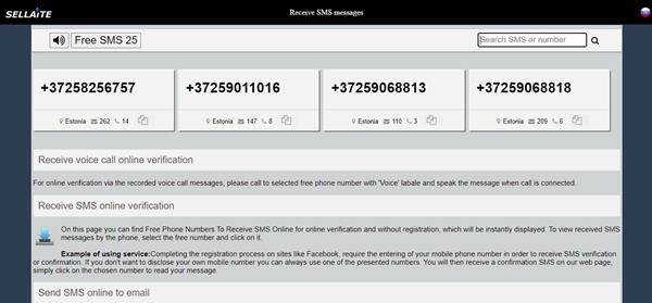 10 Best Sites to Receive SMS Online Without Using Real Phone Number - 13