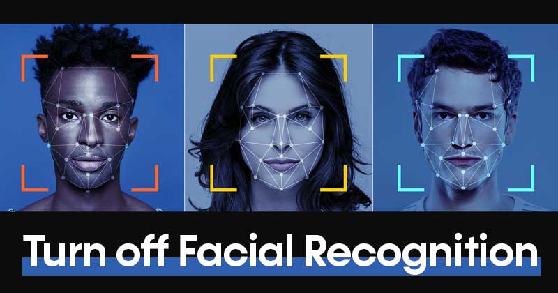 turn off Facial recognition on Facebook