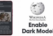 How to Enable Wikipedia Dark Mode