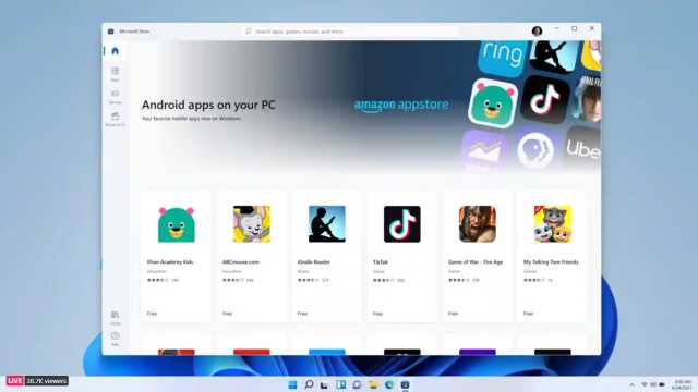 Microsoft Brings Android Apps On Windows 11