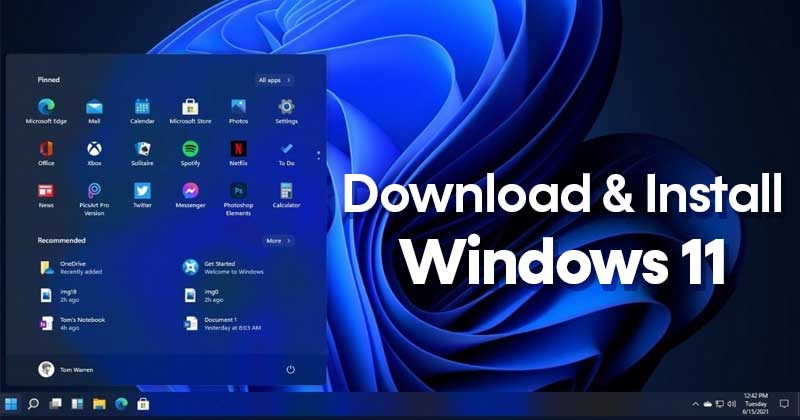 windows 11 download and install