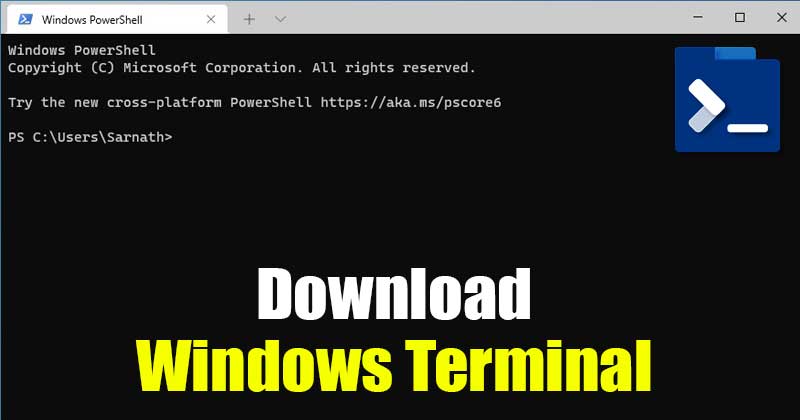 Download Windows Terminal