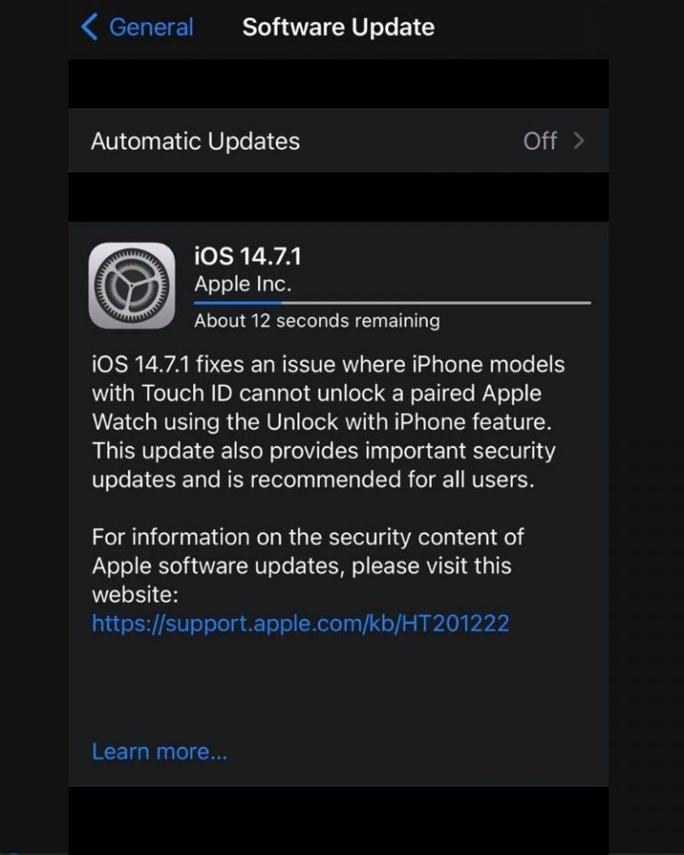 apple security update spyware flaw iphones