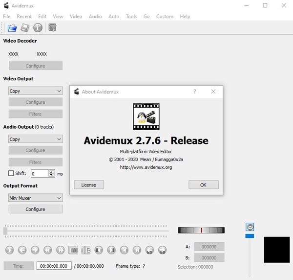 avidemux software download