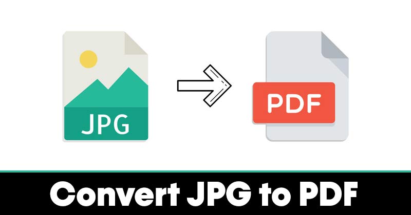 How to Convert a JPG File to a PDF On Windows 10/11 PC