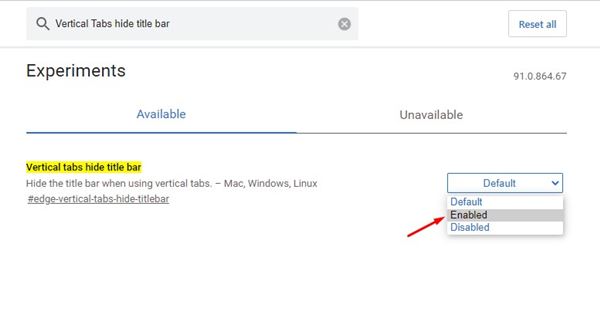 How to Hide the Title Bar in Edge Browser - 45