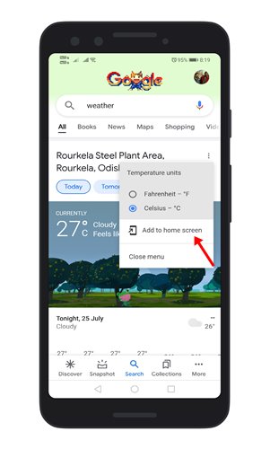 How to Get Google s Weather App on Android Device - 92