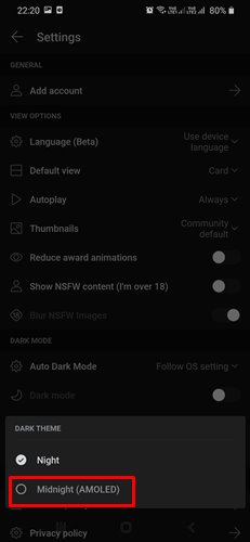 How to Enable Dark Mode in Reddit  PC   Mobile  - 42