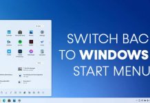 Switch Back to Windows 10 Start Menu in Windows 11