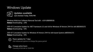 Download Windows 10 (Offline Installer) Latest Update KB5004237