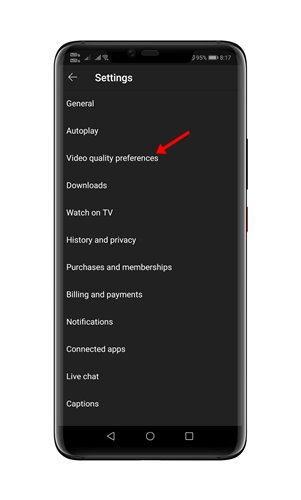 How to Set Default YouTube Video Quality On Android - 22