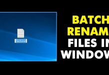 How To Batch Rename Files in Windows