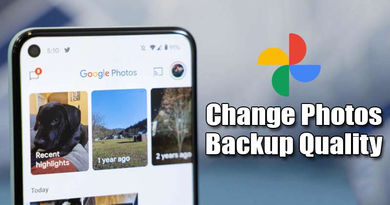 How to Change Google Photos Backup Quality On Android