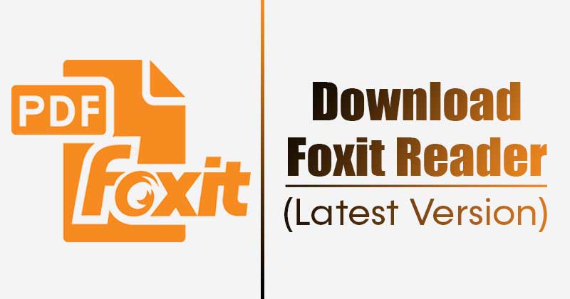 foxit pdf reader download