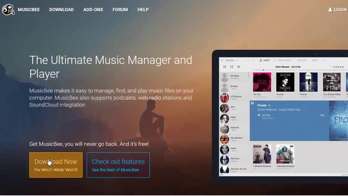 Download MusicBee for PC